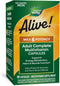 Nature's Way Alive! Max6 Potency Adult Complete Multivitamin, Vitamins A,C, E &