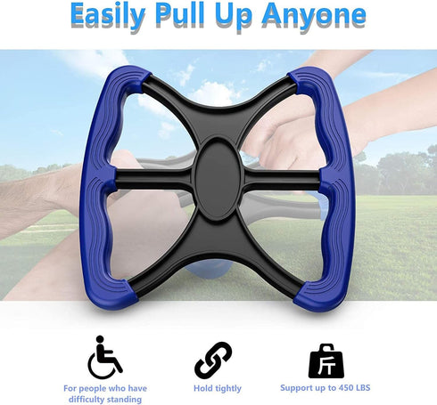 Nangxiangzi (2 pack) Lift Standing Aid for Elderly, Portable Lift Assist - Handicap Bar with Non-Slip Handle
