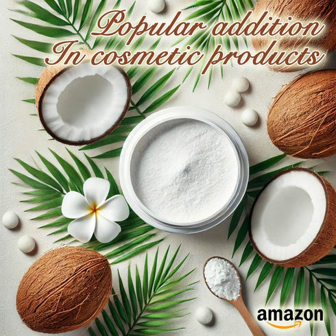 SODIUM COCOYL ISETHIONATE (SCI) Powder, Foaming Surfactant for Homemade Shampoo Bars, 200 g