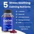 Calm Gummies with Ashwagandha, L-Theanine, GABA, Vitamin B6 & Lemon Balm, Vegan & Non-GMO, 90 Gummies for Mood & Stress
