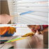 24 Pieces Microfiber Detail Duster Sticks: Mini Cleaning Tools for Home and Car Window Crevices