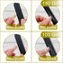 Nail File 10 PCS Professional Double Sided 100/180 Grit Emery Board Black Manicure Pedicure Tool