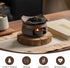 NeoNava Cedar Aromatherapy Burner & Ceramic Oil Warmer for Home & Office (Heat-Resistant Tile Baking Tray +