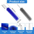 PENGJINYU 2 Set Pcs Cobweb Duster, Bendable Fan Cleaner Brushes Reusable, Plastic Microfiber Duster for Air