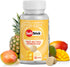SaltStick Electrolyte FastChews - 60 Tropical Mango Chewable Electrolytes for Running and Hydration, 60 Count