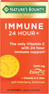 Nature's Bounty Immune 24 Hour + Vitamin C with 24 Hour Support, Ester C, Rapid Release Softgels, 50 Count