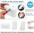 Magic Cleaning Sponges Eraser, 100 Pack Premium Melamine Foam Cleaning Pads, White Household Scrub Sponge for Kitchen,
