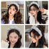 Spa Headbands for Washing Face or Makeup, Puffy Terry Cloth Hairband for Women, Gray