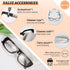MARE AZZURO Stylish Reading Glasses for Women, Unique Readers 0 1.00 to 6.00, Brown, 1.25