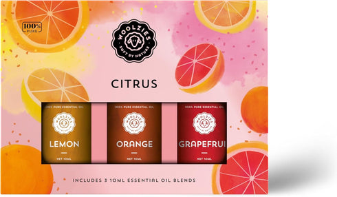 Citrus Essential Oil Set of 3 | Pure and Natural Citrus Essential