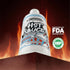 Pump Sauce 32 Oz Hot Sauce Thermogenic Pre-Workout, White Cherry Flavor, Liquid Energy Supplement with Caffeine
