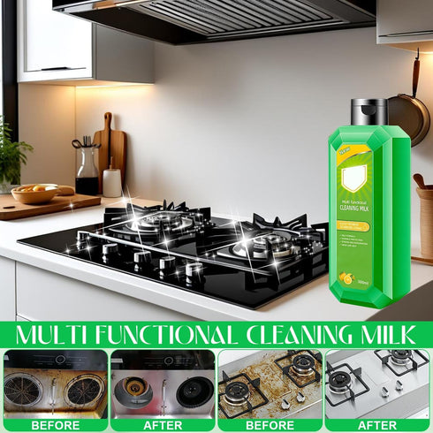 Timeno 300ml/10.6oz Cleaning Milk House Cleaner, Powerful Multifunctional Concentrated Cleansing Lotion, Multi