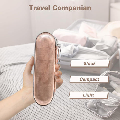Durable Hard Shell EVA Electric Toothbrush Case - Waterproof PU Surface with Shockproof EVA and Moisture Resistant