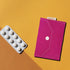 YOIHS 2 Pack 4.7" 3.3" Birth Control Pill Holder - x Privacy Pouch for Contraceptive Pills, Condoms, Cash & Cards