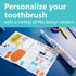 Philips Sonicare for Kids Design a Pet Edition, Corded Electric Toothbrush, HX3601