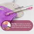 Lindo Twist-N-Roll Tweezer, Spring Facial Hair Removal Tool, Travel Pouches Included, 2 Pack