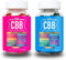 Curvy Body Bears CBB Womens Multivitamin Gummies Top & Peach Support Combo