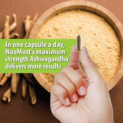 Organic Ashwagandha Capsules 2700mg with Black Pepper Extract for Stress Relief, Energy & Focus, 2 Months