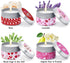 Set, 4 Pack 4.4 oz Tuitessine Valentines Day Scented Candle Gift Aromatherapy Made from Essential Oil, Candles for Home
