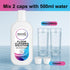 JXXAMZ33 4 Pack (500ml 2L Tineco Cleaning Solution Compatible Each, Total) Tineco Floor Cleaner Refill, Multi-Surface