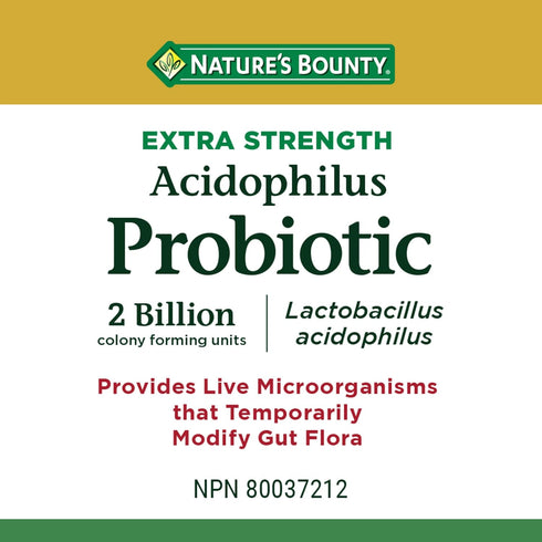 Nature's Bounty Acidophilus Probiotic, 2 Billion, 150 caplets