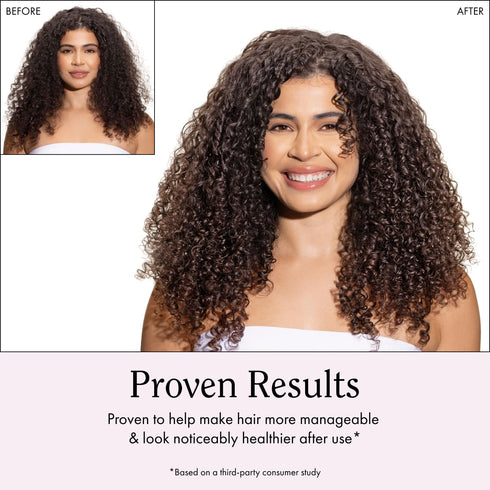 Rizos Curls Refresh & Detangle Spray, Moisturizing Leave-In with Coconut Oil, Aloe Vera & Shea Butter, 10 oz