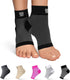 Bitly Plantar Fasciitis Compression Socks for Women & Men - Ankle Compression Sleeve, Black, Small