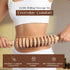 Wood Therapy Massage Tools - Neck Massager, Foam Roller, Back Scratcher, Lymphatic Drainage Curved Roller Stick, Back