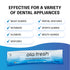 Dental Appliance Cleanser, 24 Packets of Professional Strength Cleaner Powder - Mint Essence Flavor for Retainers &