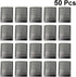 UPKOCH 50 Pcs Insulation Bags (7.87x7.87 Inch), Thermal Food Pouches for Takeout, Picnic, Camping & Meal Storage