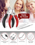 Toenail Clippers for Thick Nails – Podiatrist Nail Clippers with Surgical Stainless Steel Sharp Curved Blades