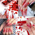 6 Grids Heart Nail Sequins 3D Holographic Nail Glitter Flakes for Valentine's Day Nail Decals for Women