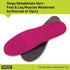 PROFOOT Stress Relief Insoles for Women, Lightweight Foam Shoe Inserts, Sizes 6-10, 1 Pair