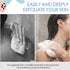 Evridwear Exfoliating Bath Sponge, Daily Skincare Body Scrubbers with Strap, 3 Count Value Pack