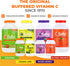 Buffered Vitamin C Powder Supplement - High Absorption Immune Support Drink, Blood Orange 26oz