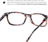 Readerest Blue Light Blocking Glasses, Thin Reflective Lens, Anti-Glare Computer Eyeglasses for Eye Strain Relief, UV