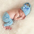 Whaline 2 Rolls Baby Shower Craft Ribbons, 20 Yards Blue Pink Satin for Gift Wrapping and Decorations