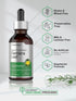 Horbaeach Damiana Leaf Herb Liquid Extract - Alcohol Free, 2 fl oz - Vegetarian, Non-GMO, Gluten Free Tincture