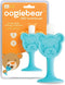 oogiebear Infant-to-Toddler Training Toothbrush - 0-2 years, 360° Soft Silicone, Teddy Bear Design