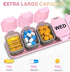 Toollygozz 2-Pack 7 Extra Large Weekly Pill Organizer - XL Vitamin Holder with Detachable Compartments, Portable