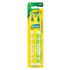 Set 3+, 2 Count GUM Crayola Marker Childrens Toothbrush, Soft Bristled Kids Toothbrush Age Suction Cup Base