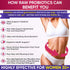 Wholesome Wellness Dr. Formulated Raw Probiotics for Women, 100 Billion CFUs Capsules with Prebiotics