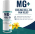 MARS WELLNESS MG+ Cooling Roll on Pain Relief (3 oz) - Fast Acting Arnica Roll on with 5% Menthol for Sore Muscle Pain