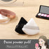 Maitys 10 Pcs Triangle Powder Makeup Puffs, Soft Velour Puff Beauty Setting Sponge for Loose Foundation