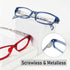 Eyekepper 5-Packs Reading Glasses for Women - Metalless Design, Screwless Spring Hinges Ladies Readers +1.0