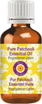 Deve Herbes Pure Patchouli Essential Oil, 100% Therapeutic Grade Steam Distilled, 15ml (0.50 oz)