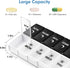 DANYING Large Pill Organizer 2 Times a Day, Weekly Box Per AM PM Case, Day Night Container for 7 Vitamins
