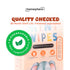HomeyHero 30 16 Packs 128, 100% (Sunset Travel Baby Wipes - Moist Up To Days Resealable of Bamboo, Hypoallergenic