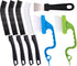 Crevice Cleaning Brush, Ginsco 7 Pcs Hard Bristle Cleaning Brush Kits, Multifunctional Hand Held Tools for Small Corners