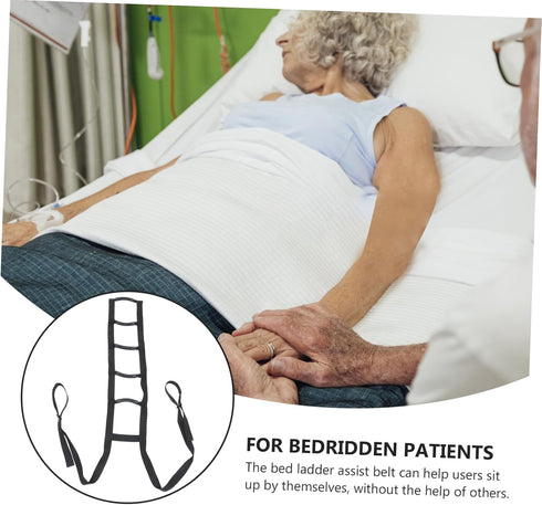 HOODANCOS Bed Assist Rails for Seniors Elderly Bed Rail Hand Grips Ladder Comfortable Support Rope